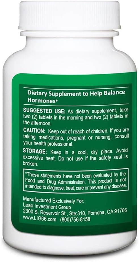 LIG Health Care 60 LIG Thyroid Support-Natural Herbal Supplement for Goiter & Hashimoto's - Hormone Balance