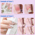 KINGMAS 10Pcs Nail Art Brushes, Nail Gel Polish Painting Brush, Nail Liner Brush and Dotting Pen for DIY Manicure