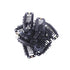 YANTAISIYU 24 pcs/lot 32mm 9-teeth Metal Wig Clips with Rubber Stopper, Invisible Hairpiece Accessories in Black