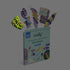 Pack 160 Count Welly Bandage Large Refill | Adhesive Flexible Fabric, Glow-in-the-Dark & Waterproof Bandages | Assorted