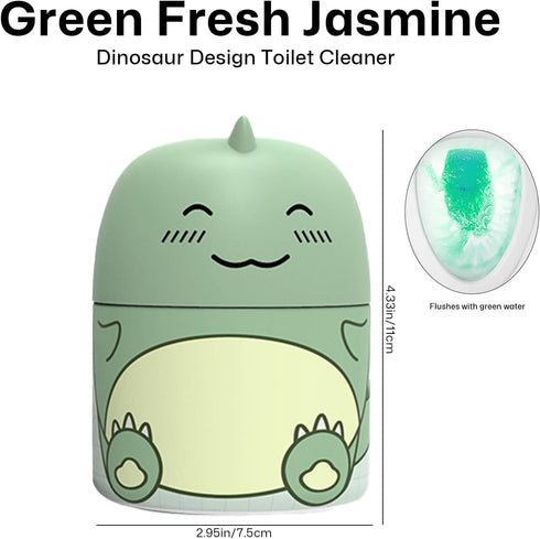 Toilet Bowl Cleaners Automatic Toilet Cleaner for Inside the Bowl Bathroom Toilet Tank Cleaner Dinosaur Shape Design