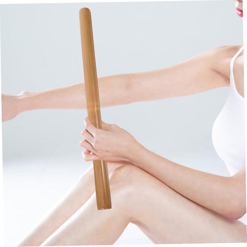 Mikinona Massage Stick Tool for Back and Neck Relief Lightweight Portable Spa Massager Rod for Full Body and Muscle