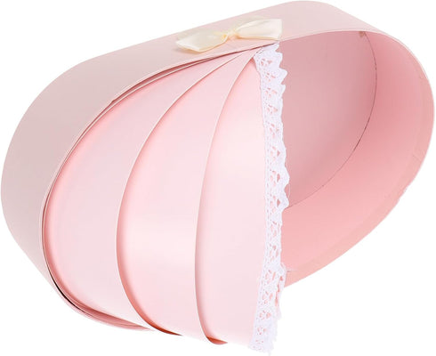 Ipetboom Cradle Floral Arrangement Packaging Box Light Color Fresh Flower Wrapping Box for