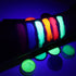 Neon Pigment Eyeshadow Powder UV Reactive Glow in Blacklight 6 Mixed Bright True Colors for Body Makeup