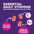 Multivitamin Gummies - Nature's Daily Gummy Multivitamins for Adults with Vitamins A, C, E, B6, B12 - 120 Gummies