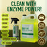 Nanoskin ENZYME Multi-Purpose Cleaner & Odor Eliminator 1 Gallon - Removes Organic Stains, Dirt, Grease from Multi