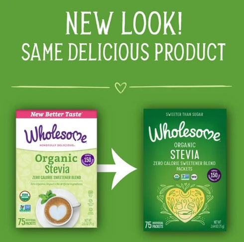Wholesome! Organic Stevia - 75 Packet(s)
