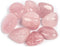 ZenQ 1/2 lb Tumbled Rose Quartz Stones for Wicca, Reiki, Energy Crystal Healing, Natural from Brazil