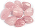 ZenQ 1/2 lb Tumbled Rose Quartz Stones for Wicca, Reiki, Energy Crystal Healing, Natural from Brazil