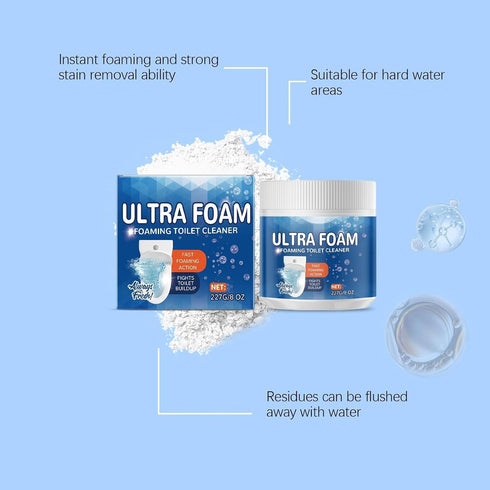 KSVNOTF Glazes.(2pcs) Toilet Cleaning Powder: Dissolves Quickly, Effectively Removes Stubborn Water Stains, Produces