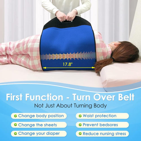 Patient Turning Device Belt For Bed Rails Elderly Adults Safety Hospital Beds For Home Use Transfer Belts For Lifting