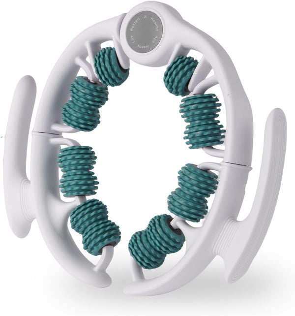 Qkiky Cellulite Massage Tool Cellulite Roller for Legs/Thighs/Body, Lymphatic Drainage Massager Anti Cellulite