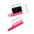 YANTAISIYU 6 Pcs Hair Edge Brushes, Double Sided Control Brush Comb Combo Pack for Bangs Eyebrow (Multicolored)