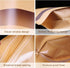 Resealable Brown Paper Stand Up Pouches with Window, 50Pcs 5.5"x7.8" Zip Lock Coffee Packaging, Kraft Candy Bags for