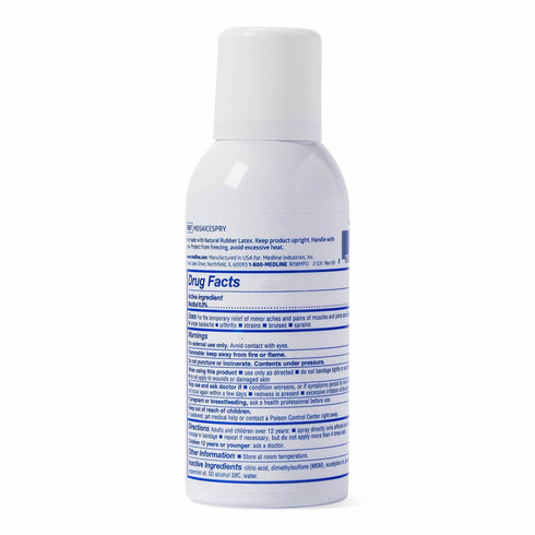 Medline ActivICE Spray Cooling Gel, Topical Pain Relief for Joint, Muscle, Back & Body Aches, 4 oz