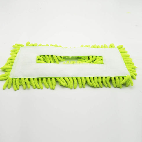 EZ SPARES 2Pcs Replacement Mop for Brush Head - Washable Microfiber Chenille Dust Mop, Strong Water Absorption