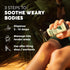 Sore Muscle Massage Oil 3.38 Oz, Moisturizing & Relaxing for Full Body Massage, 100% Natural Body Oils