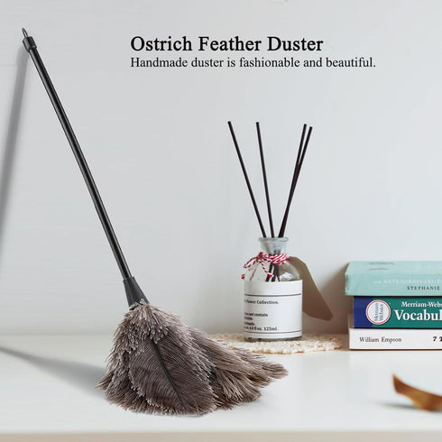 AYNEFY Mini Duster, Handmade Washable Reusable Duster for Office, Home, Car Dusting