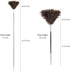 Ostrich Feather Duster Pole up to 72Inch,Extendable Feather Duster Used for Home Cleaning Ceilings Furniture Fans by DOVORSY