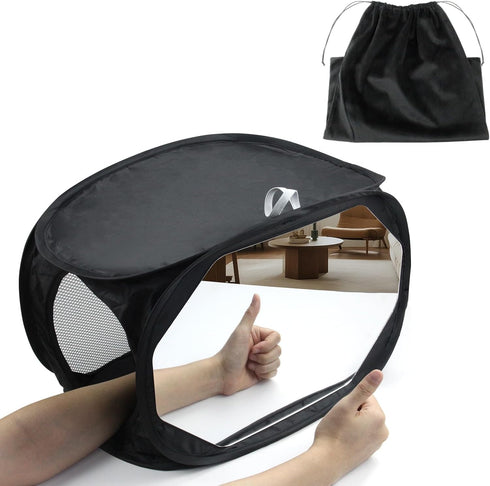 NZELSW Mirror Therapy Box for Hand Stroke and Hand Rehabilitation, Hand Rehabilitation Equipment,