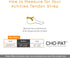 Cho-Pat Achilles Tendon Strap, Medium, Developed with Sports Medical Professionals at Mayo Clinic to Alleviate Achilles