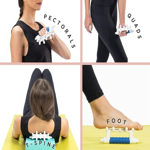 Myofascial release massage tool leg relaxation exercise shoulder and neck physiotherapy tool massager