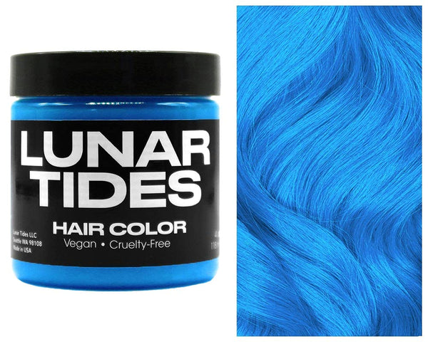 Lunar Tides Semi-Permanent Hair Color - Cyan Sky, 4 fl. oz. (43 colors)