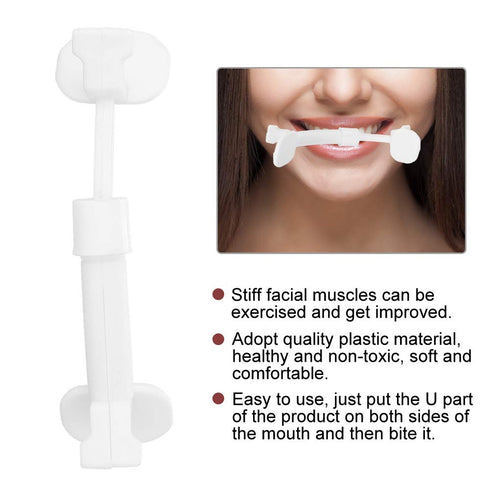 Smile Exerciser, Facial Slim Mouth Trainer for Muscles Stretching and Lifting Exercise, Smile Beauty Maker