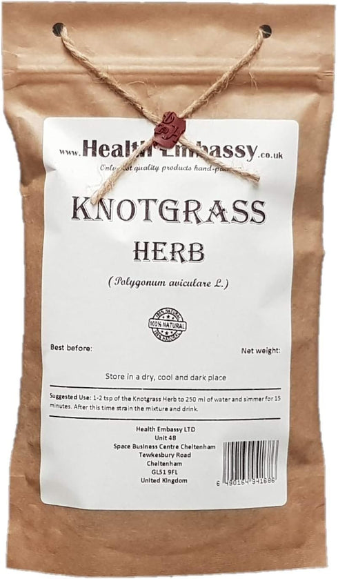 Health Embassy Knotgrass Herb 50g, 100% Natural Polygonum Aviculare L