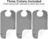 hidyuuoo 3 Pack Premium Bib for Adults Reusable Clothing Protector for Women and Men Waterproof Adult Bibs for Eating