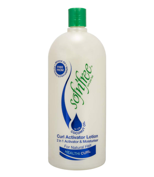 Sofn’Free Moisturizer & Curl Activator for Natural Hair, 33.81 fl oz / 1000ml