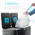 Home Zone Living 8 Gallon Kitchen Trash Bags, Heavy Duty Drawstring Handles, Custom Fit Design for 30 Liter Dual