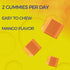 Magnesium Gummies with Turmeric - 60 Counts, 300mg Magnesium Complex for Calm & Muscle Cramps