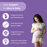 Prenatal DHA for Women 600mg + 400 IU Vitamin D3, 120 Softgels for Brain Health during Pregnancy