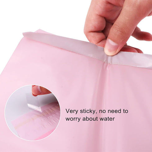 Personal Disposal Bags, Set of 100 Sanitary Napkin Disposal Bags in Light Pink for Sealing Smell
