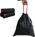 8 Gallon Drawstring Trash Bags, Black, 110 Counts