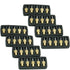 GUTIMORE 40Pcs Single Flint Lighter Refills, Torch Replacement Flints for Welding, Brazing, Soldering