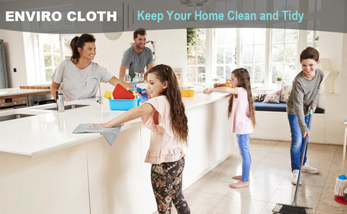 Window Cleaning Cloth, Glass Cloth, Streak-Free Cleaning Cloth (Grey 1 Pack)