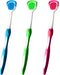 Tongue Scraper Brush - 3 Pack (Blue, Green, Red) | Helps Fight Bad Breath, Tongue Cleaner, Tongue Brushes