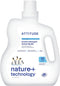 ATTITUDE Liquid Laundry Detergent, EWG Verified, HE Compatible, Vegan, Plant Based, Wildflowers, 80 Loads, 67.6 Fl Oz