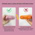 2 Pack Aligner Case with Mirror, Convenient Retainer Case for Invisalign, Night Guards, Mouth Guards