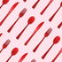150 Pack Plastic Silverware, Disposable Cutlery Set Heavy Duty with 50 Forks, 50 Knives, 50 Spoons for Parties, Events