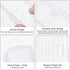 Toothbrush Case 2 Packs, Transparent Travel Holder, Plastic for Toothbrush, 7.87 x 1.85 x 1.18 inches