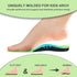 Kids Orthotic Arch Support Insoles – Plantar Fasciitis Cushioning Shoe Inserts for Flat Feet, Feet Heel Pain Relief