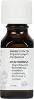 Aura Cacia 100% Pure Oregano Essential Oil, 15 ml, GC/MS Tested for Purity