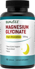 Magnesium Glycinate Supplement 500mg | 90 Capsules | 100% Chelated for High Absorption Essential Mineral