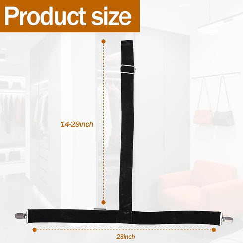 JETJIAN 2-Pack 26"-41" Dressing Aid Clips for Pants One-Hand Pants Assist Tool for Elderly, Disabled & Post-Surgery