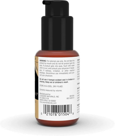 Source Naturals Skin Eternal Serum, Moisturizing Lotion with C-Ester, DMAE, & Liopic Acid, 1.7 Fluid oz