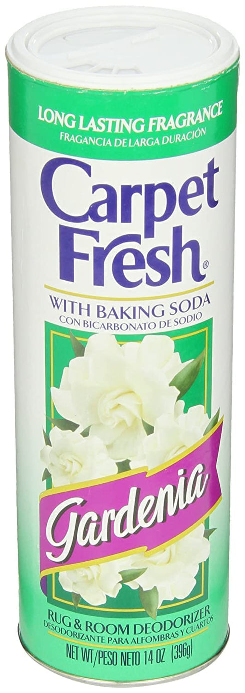 Carpet Fresh Rug and Room Deodorizer with Baking Soda, Gardenia Fragrance, 14 OZ, Pack of 1