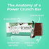 Power Crunch Protein Wafer Bars, High Protein Snacks, Chocolate Mint, 1.4 Ounce (12 Count)